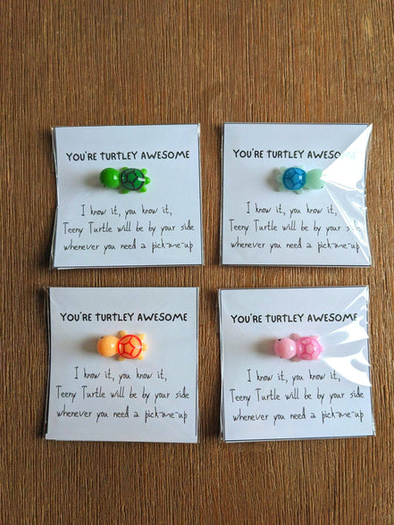 UNLIFTED INK Turtley Awesome Cheer-Up Card with Positivity Message