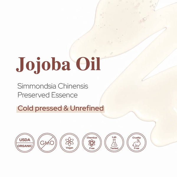 Plant of Life Jojoba Oil | Organic | Skin, Hair, DIY | 100% Pure | Size