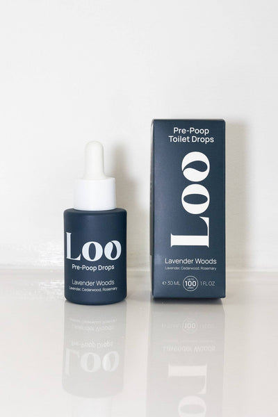 Loo Pre-Poop Toilet Drops — Lavender Cedarwood Rosemary