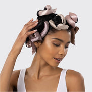 KITSCH Satin Wrapped Flexi Rods 6pc Set - Rosewood