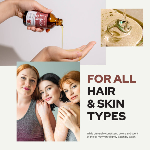 Plant of Life Jojoba Oil | Organic | Skin, Hair, DIY | 100% Pure | Size
