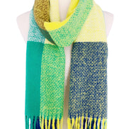 JC Softer Than Cashmere Colorblock Blanket Scarf