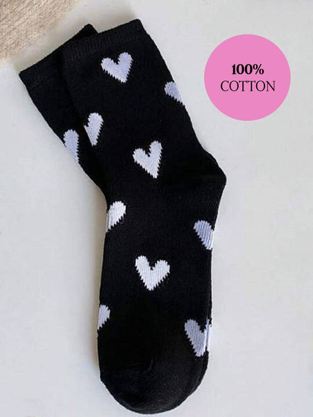 24 POPS HEART CASUAL SOCKS