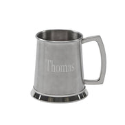CREATIVE GIFTS Stainless Steel Tankard with Satin Matte Finish - 20 oz