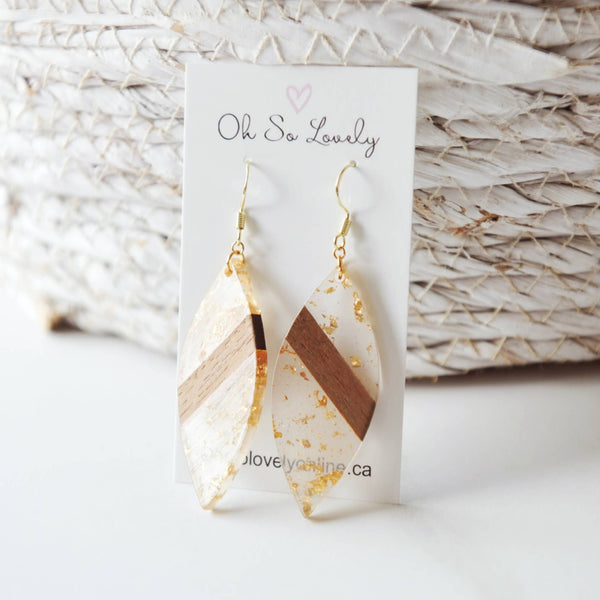 OH SO LOVELY Iris Drop Earrings 
