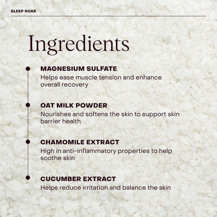 EVERIST Sleep Soak Magnesium Bath Soak for Relaxation