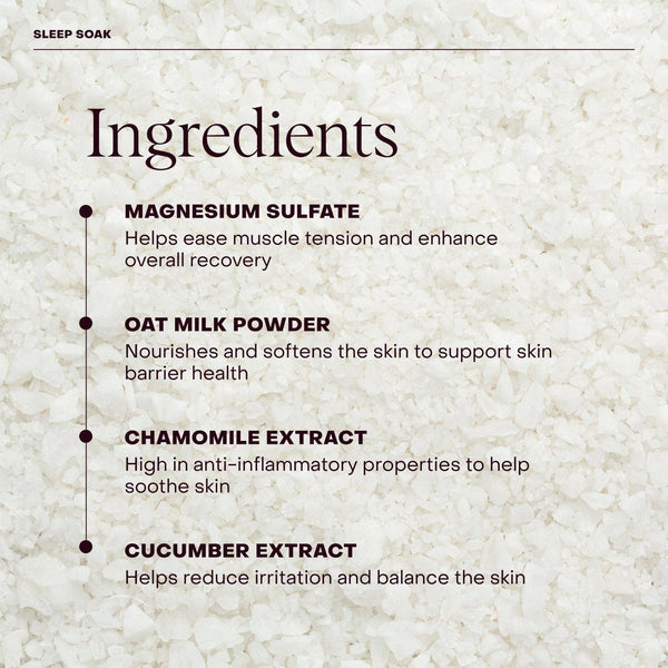 EVERIST Sleep Soak Magnesium Bath Soak for Relaxation