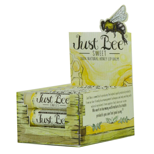 Just Bee Sweet Lip Balm - Natural Honey Lip Balm