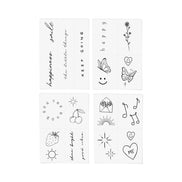 INKED BY DANI Feel Good Temporary Tattoo Pack