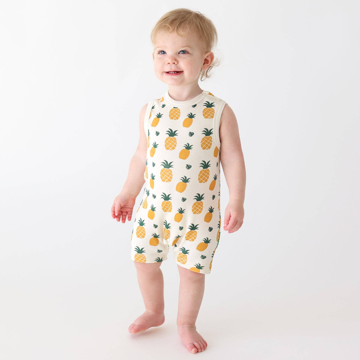BABY Tank Rompers - ORGANIC COTTON-Signature Prints