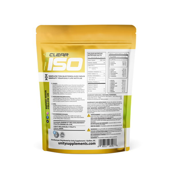 Unity Juice Protein - Citrus Blast 410g