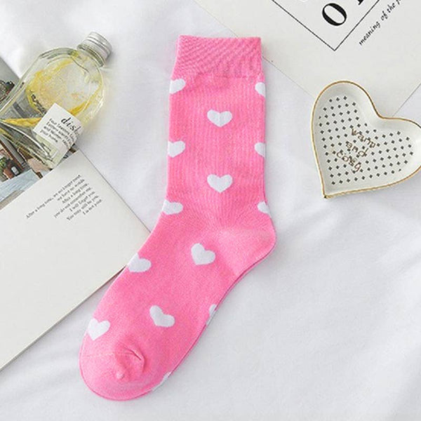 24 POPS HEART CASUAL SOCKS