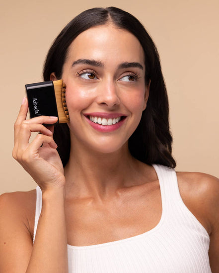 KITSCH Lymphatic Contour Face Brush - Black