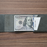 Leather Cash Wallet, Vertical Minimalist Wallet, 2026 wallet