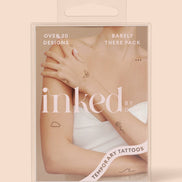 Barely There Temporary Tattoo Pack