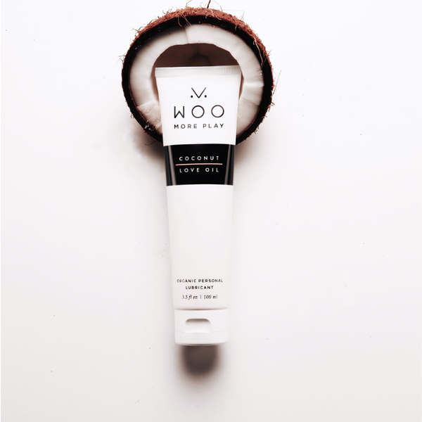 Coconut Love Oil  Personal Lubricant - Sex, Massage, Organic