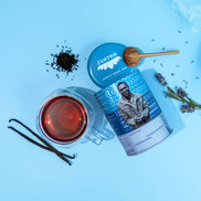 Earl Grey Tea Trio Tin & Spoon -Organic, Fair-Trade Tea Gift
