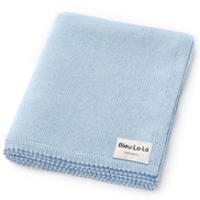 Bleu La La 100% Organic Luxe Baby Blanket