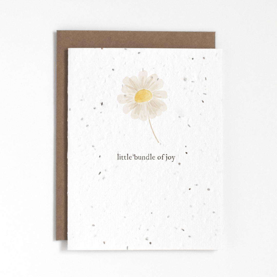 THE GOOD CARD Plantable Greeting Card - Little Bundle Of Joy