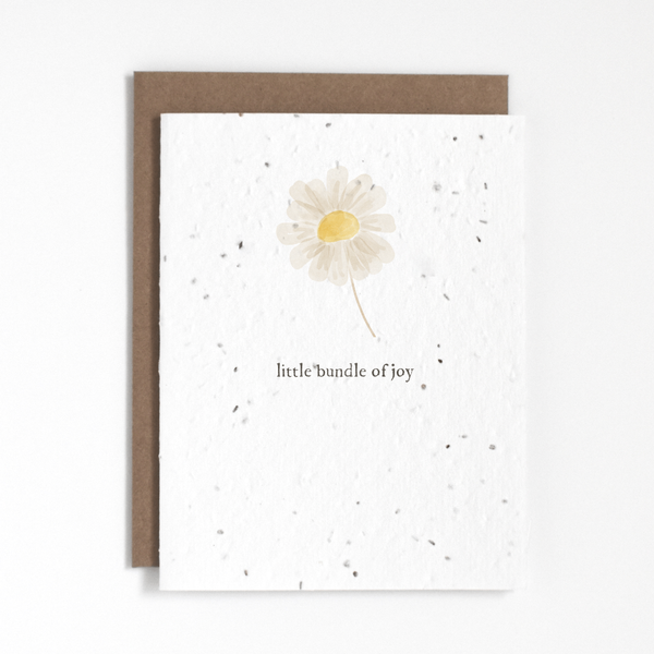 THE GOOD CARD Plantable Greeting Card - Little Bundle Of Joy