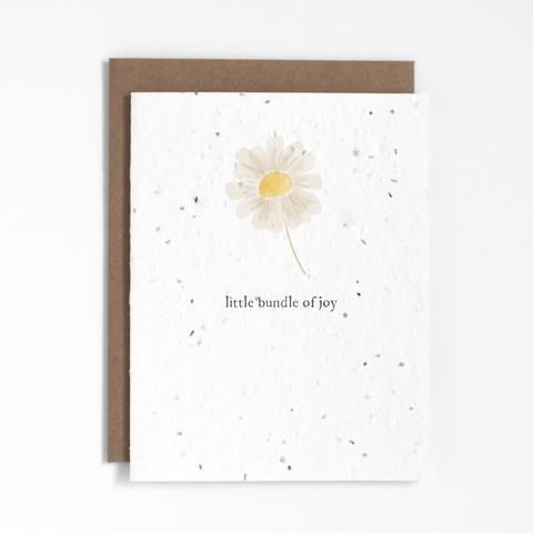 THE GOOD CARD Plantable Greeting Card - Little Bundle Of Joy