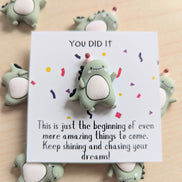 UNLIFTED INK Mini Congratulations Card for Encouragement & Graduation 
