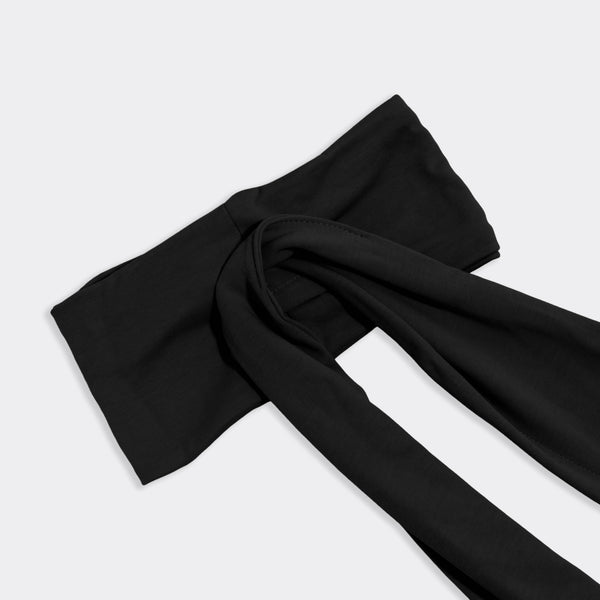 KITSCH Set & Flow Heatless Curling Headband - Black
