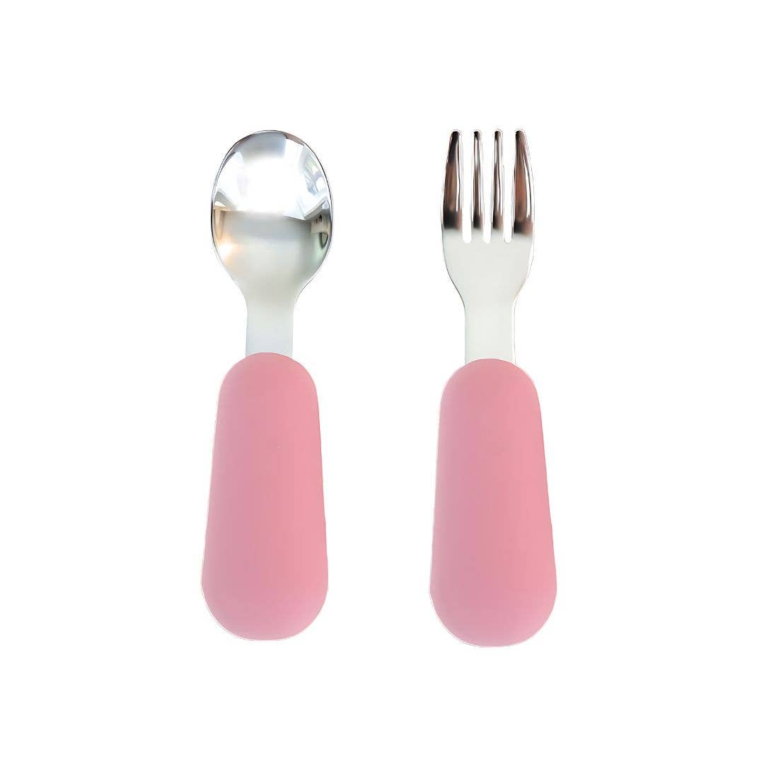 Baby bliss Stainless Steel & Silicone Silverware