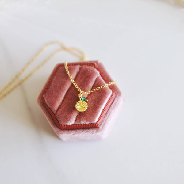 Oh So Lovely Lemon Drop necklace