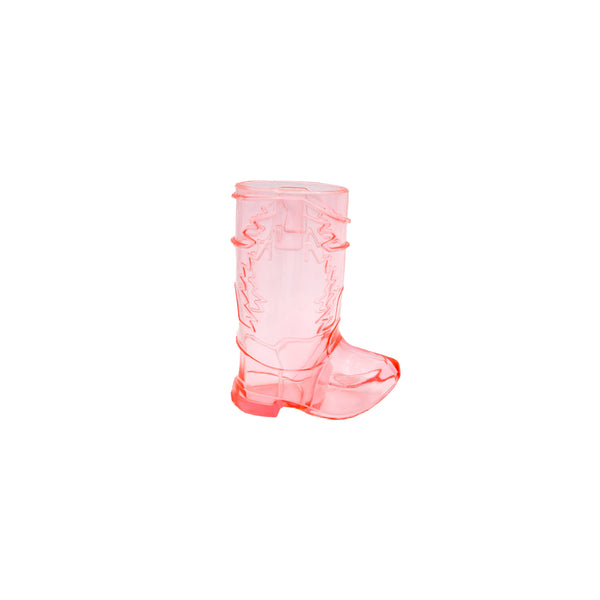 NPW Western Pink Boot Shot Glasses