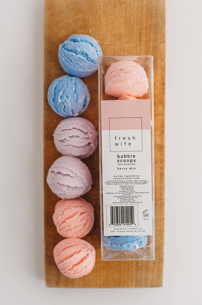 THE FRESH WIFE Mini Bubble Scoops - Berry Mix