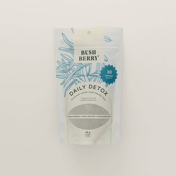 BLUSH BERRY Organic Daily Detox Loose Leaf Tea