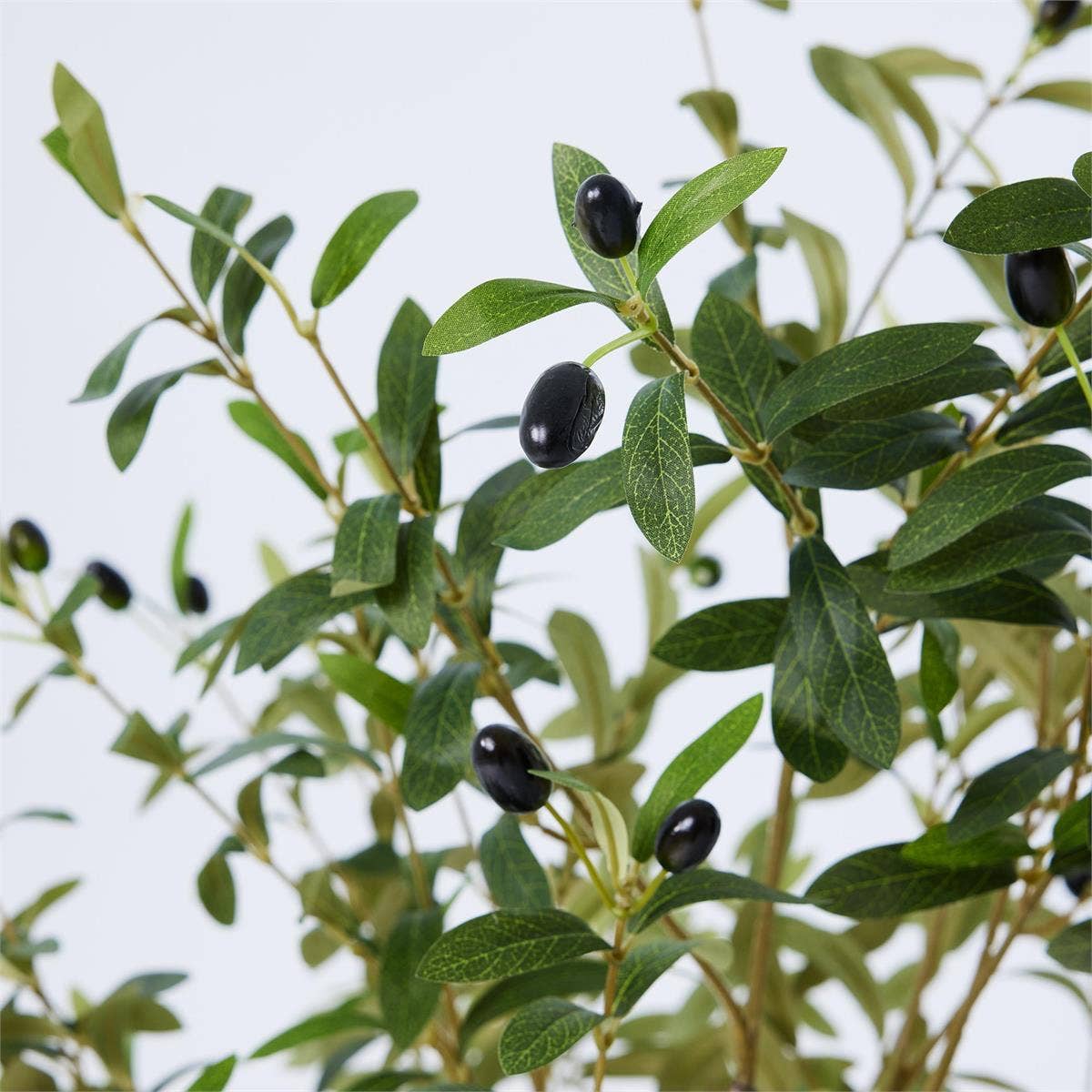 TRUU Artificial Potted Olive Tree, 63