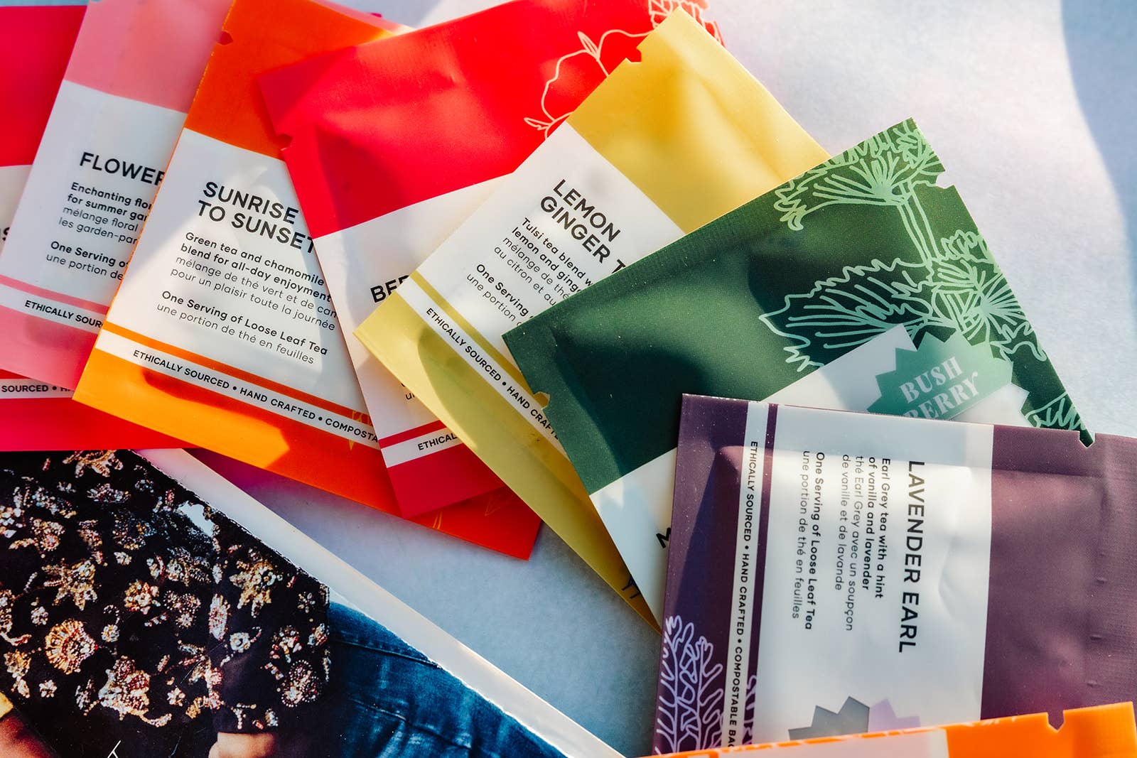 BLUSH BERRY Sip & Thrive | 12 Single Serving Wellness Teas