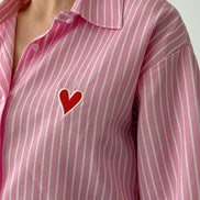 ANA Striped Heart Spring Shirts