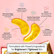 Gold Energizing Under Eye Masks (24 pairs)