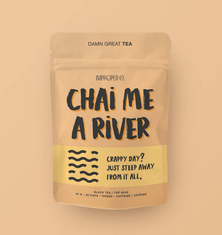 Chai Me A River Black tea, 20 Servings, Chai Tea Blend