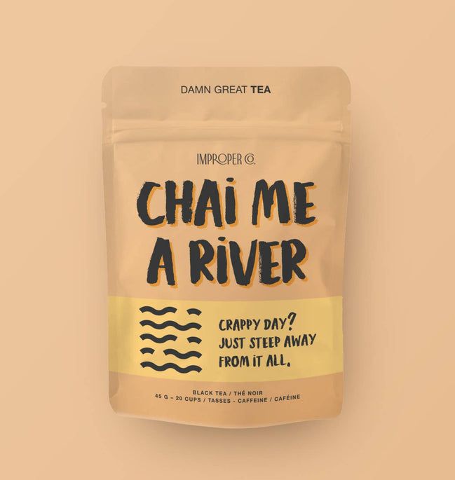Chai Me A River Black tea, 20 Servings, Chai Tea Blend