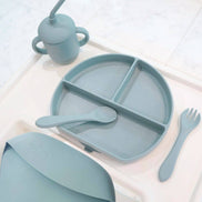Baby bliss Infant Feeding Set, Baby Mealtime Gift Set with Box