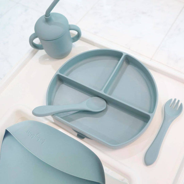 Baby bliss Infant Feeding Set, Baby Mealtime Gift Set with Box