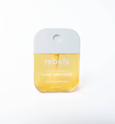 Rebels Peach Green Tea Pocket Hand Sanitizer