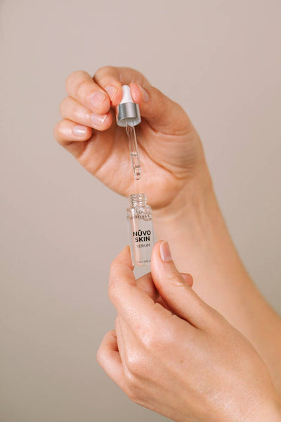 NŪVO SKIN Eye Mask & Serum for Wrinkles, De-puffing & Pores