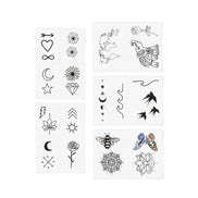 INKED BY DANI Best Sellers Temporary Tattoo Pack