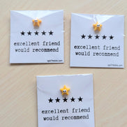 UPLIFTED INK Friendship Card - Excellent Friend Would Recommend