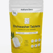 NATURE BEE Dishwasher Tablets Lemon | MADE IN CANADA | Nature Bee
