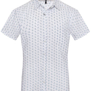 URBAN FITZ TOKU Classic Paisley Print Short-Sleeve Shirt