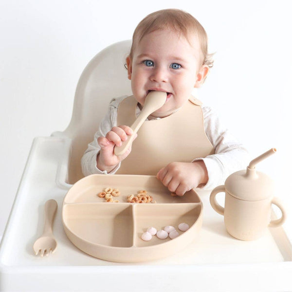 Baby bliss Infant Feeding Set, Baby Mealtime Gift Set with Box