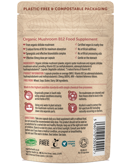 Together Health Vitamin B12 – Organic – 30 Capsules