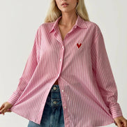 ANA Striped Heart Spring Shirts