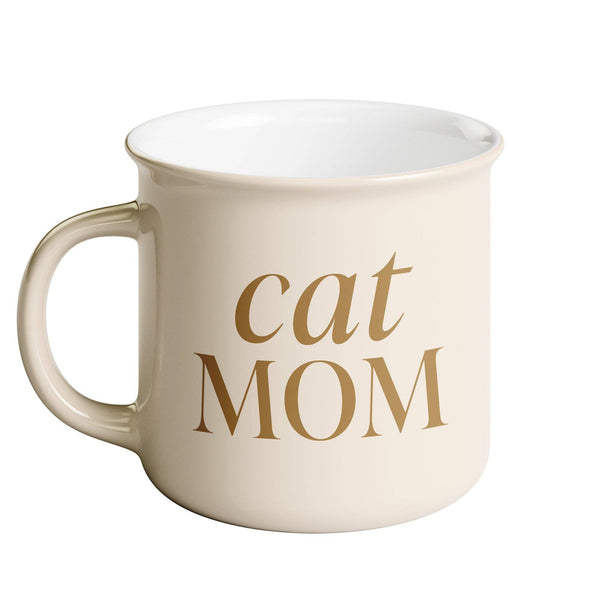 Cat Mom 11 oz Campfire Coffee Mug - Home Decor & Gifts